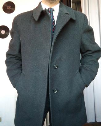 Cappotto Uomo Vintage In Lana  Mirko Valli Milano
