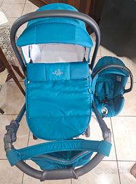 Trio cam verde smeraldo