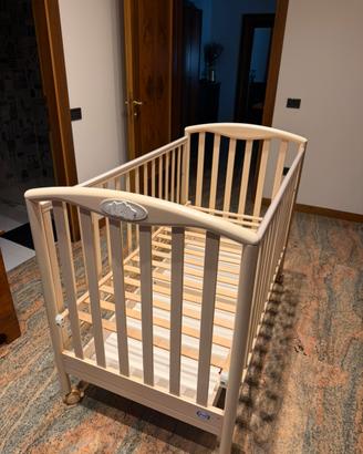 Lettino/culla bimbo beige