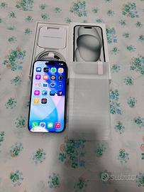 Iphone 15 pro 256gb black titanium perfetto stato