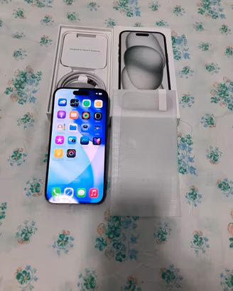 Iphone 15 pro 256gb black titanium perfetto stato