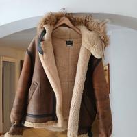 Montone aviazione Avirex cappuccio