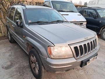 JEEP GRAND CHEROKEE ANNO 2001 RICAMBI USATI