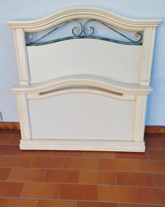 LETTINO SINGOLO CON RETE DOGHE 