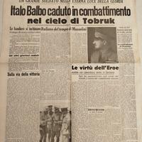 La Morte in Battaglia di Italo Balbo