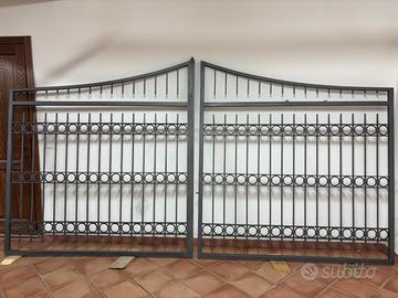 Cancello ferro battuto