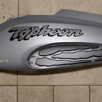 Fianco fiancata laterale sinistra gilera typhoon