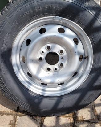 Ruota completa di scorta x Ducato