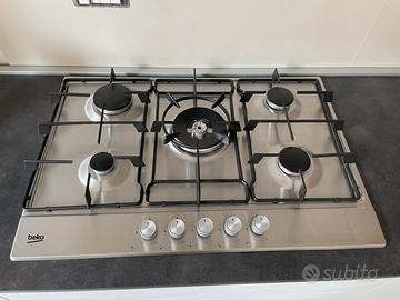 Piano cottura a gas Beko 75 cm 5 fuochi