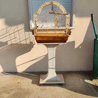 gabbia x uccelli con supporto 