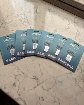 Nuove Micro sd SAMSUNG 128 GB