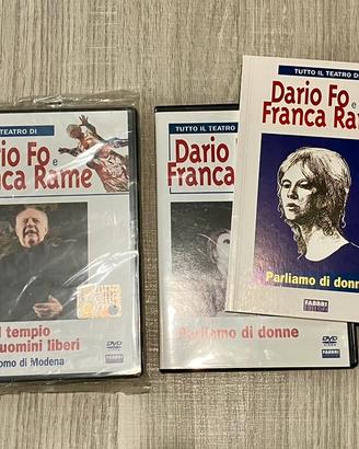 DVD teatro Dario Fo e Franca Rame