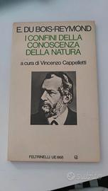 Confini conoscenza della natura Du Bois Reymond