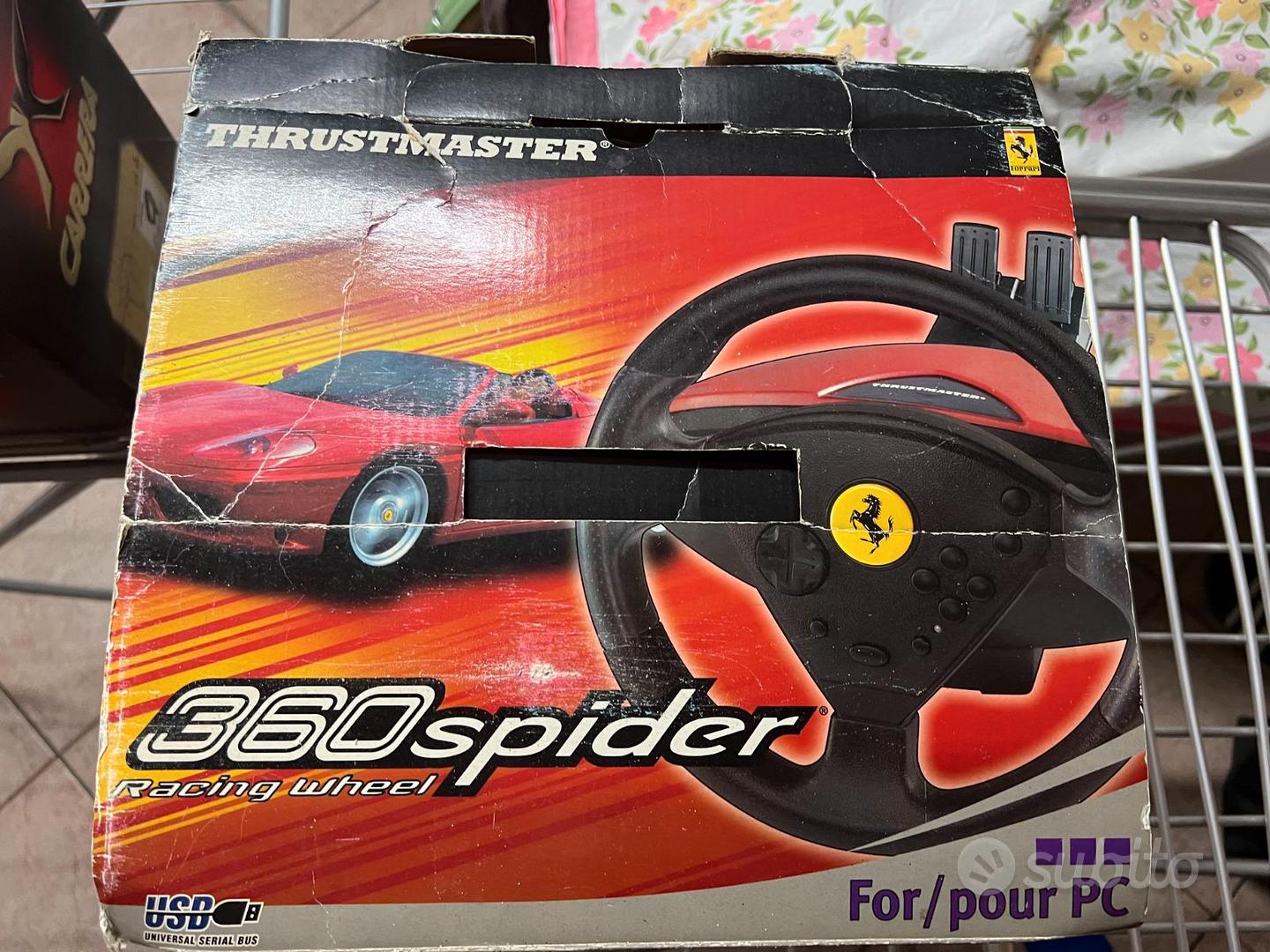 Volante e Pedaliera Thrustmaster Ferrari 360 Modena Pro Per PC