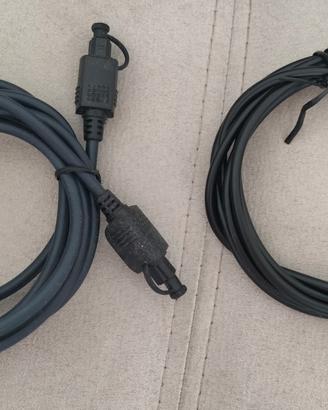 Coppia Cavi Audio Digitali Ottici (Toslink)