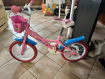 Bici bimba peppa pig