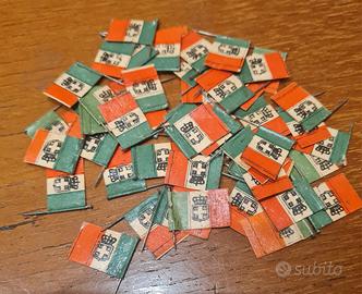 10 Bandierine segnalini cartografici 