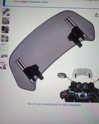 Deflettore moto