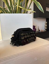 Clutch bag 16cm con paillettes