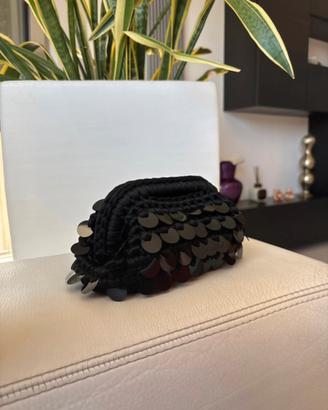 Clutch bag 16cm con paillettes