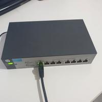 HP ProCurve 1810‑8G(J9802A) 8 p. Gigabit GARANZIA