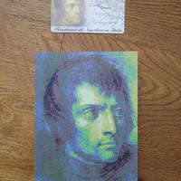 Scheda telefonica + folder Napoleone in Italia