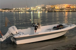 Barca open motore e carrello