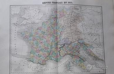 Carta geografica antica 