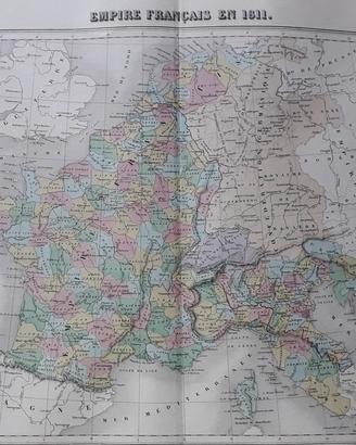Carta geografica antica 