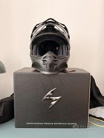 Casco Scorpion ADF Air 9000 Matt Black Taglia M