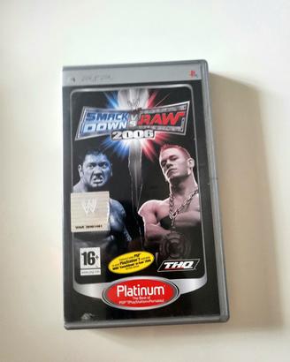 PSP - Smack Down vs Raw 2006 platinum