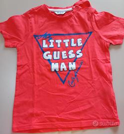Maglietta T-shirt Guess in cotone, bambino 5 anni