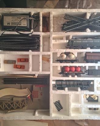 Set trenino elettrico vintage Lima, anni '70/'80