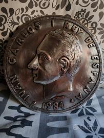 moneta max di iuan Carlos 1 re di spagna