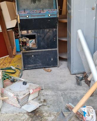 cassone videogioco da bar vintage