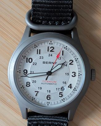 Orologio BERNY Titanium Automatic Field Watch