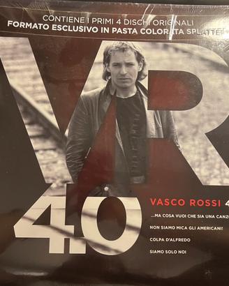Vasco Rossi 4.0 - 4 LP Vinili colorati - sigillato