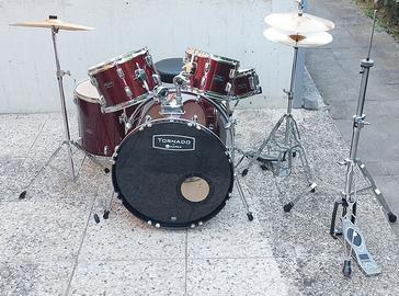 Batteria acustica completa