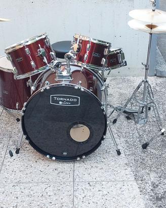 Batteria acustica completa
