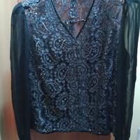 stock camicia maglia bolero pizzo 