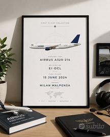 Poster Aereo Personalizzato
