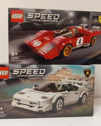 Lego 76906 e 76908 Speed Champions