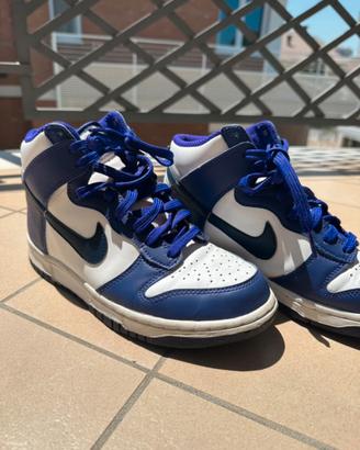 Nike Dunk Hight  - Electro Purple / Midnight Navy