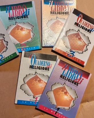 Libri religione + quaderni