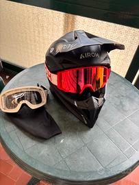 Casco Airoh + 2 Occhiali