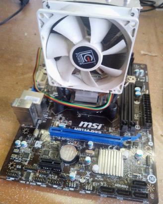 scheda madre msi h81m + cpu I5 4570  + Ram + diss