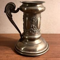 Portacandela in Peltro 95% Lavorato a Mano