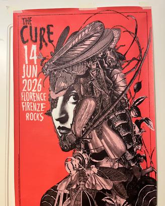 poster in edizione limitata del concerto dei The C