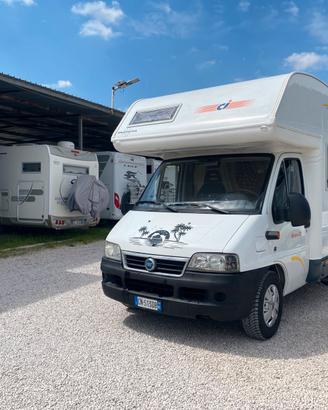 Camper mansardato 7 posti ducato 2.8 130cv