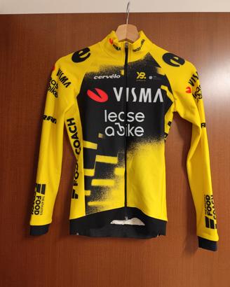 Maglia termica donna Visma Lease a Bike